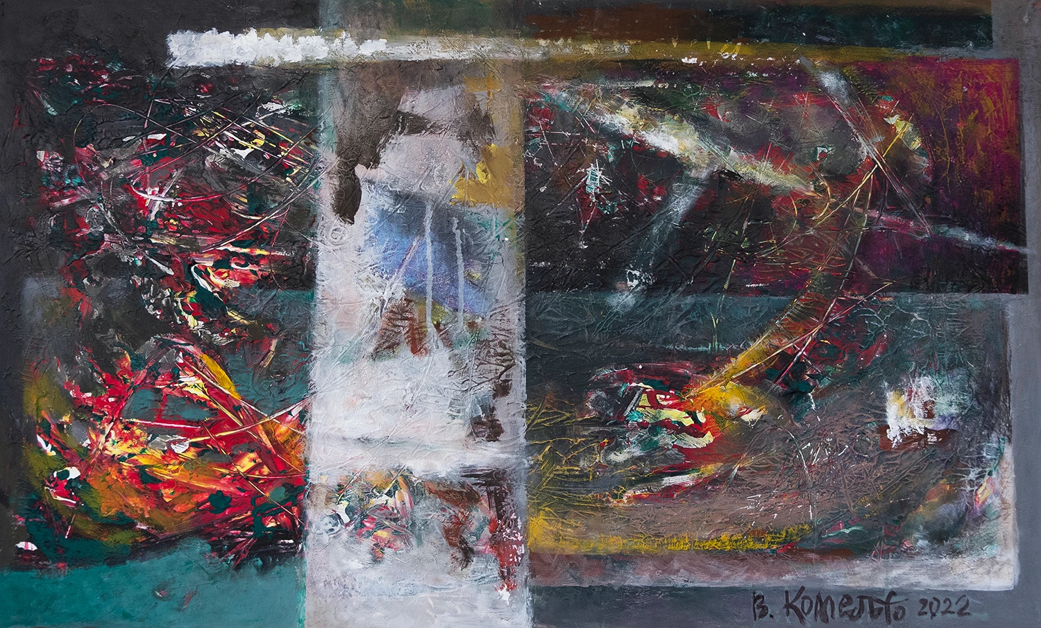 Оргалит красный